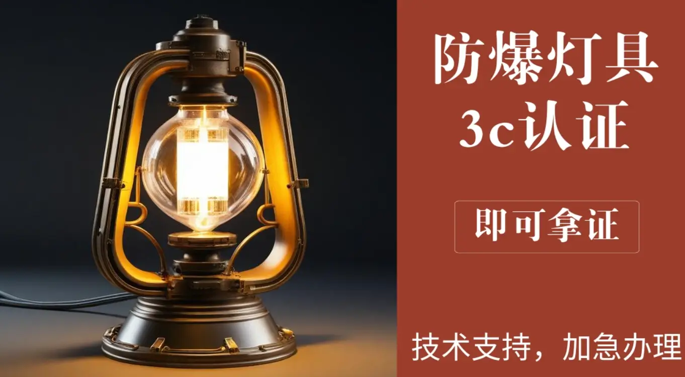 防爆灯具CCC认证机构选择指南：资质、能力与服务深度剖析